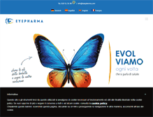 Tablet Screenshot of eyepharma.com