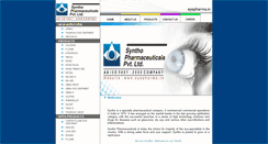 Desktop Screenshot of eyepharma.in